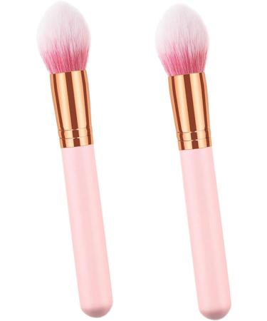 Healeved 2pcs Powder Brush Face Brush Makeup Brush Makeup Brush for Woman Powder Makeup Brush Wooden - Buy Online on GoSupps.com