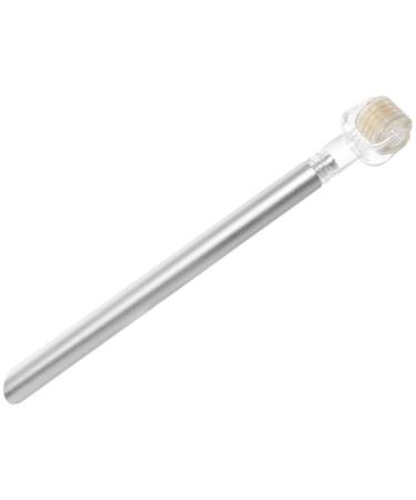 Rouleau Sourcils en Acier Inoxydable T te Interchangeable Outil de Massage et pilation pour Sourcils et Cheveux Accessoire de Soin Visage pour Usage Professionnel et