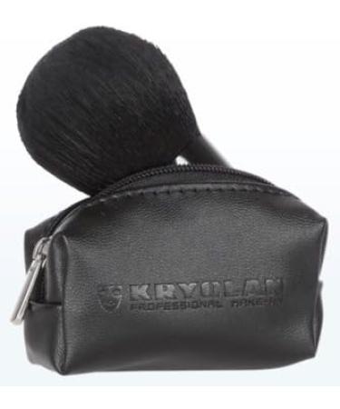 Kryolan 1732 Kabuki Makeup Applicator Brush (Synthetic Fibers) Includes Bag - Buy Online on GoSupps.com
