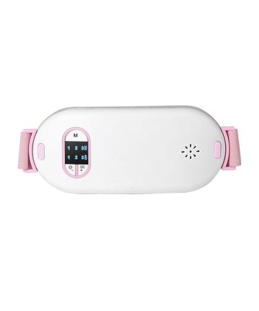 Closer 1 x Portable Fabric Heating Pad for Abdominal and Back Pain with 3 Heat and 3 Vibration Massage Modes