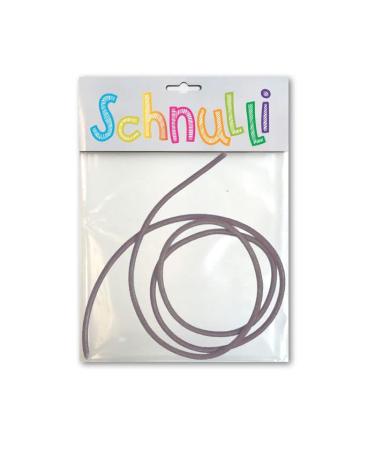 PAINT IT EASY NEW cord for pacifier chains 1.8 mm 1 m grey