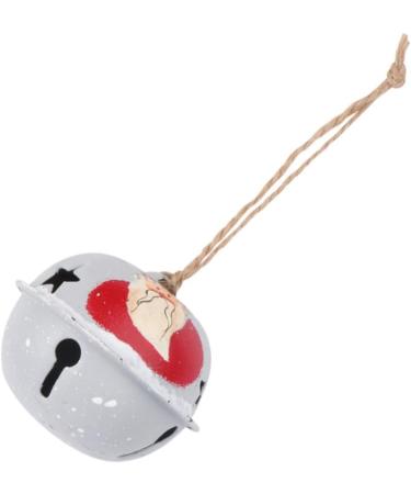 Yardenfun 1pc Christmas Tree Bells Christmas Tree Decorations Grazing Bells Bell Hanging Decor Accessories White 6X6CM - Buy Online on GoSupps.com