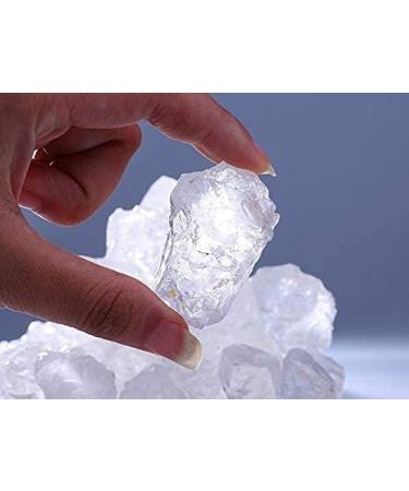 Buy Zenkeeper 1 Lb Rough Clear Quartz Stone - Bulk Raw Natural Crystals for Healing | International Shipping Available - Buy Online on GoSupps.com