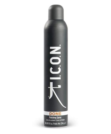 K I.C.O.N. I.c.o.n. Done Finishing Spray  Salon-quality Hair-styling Spray  10-ounce Can