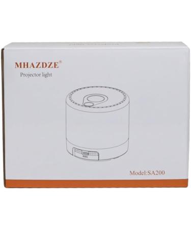 Buy Mhazdze LED Starry Sky Projector | Galaxy Projector with Remote Control & Timer - Perfect for Kids Adults & Parties - Buy Online on GoSupps.com