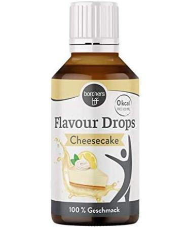 Borchers Flavor Drops Tasting Package - 3 x 30ml (Cheesecake Cookie Dough Butter Biscuit) | Zero Calories | Perfect for Cooking Baking & Drinks - Buy Online on GoSupps.com