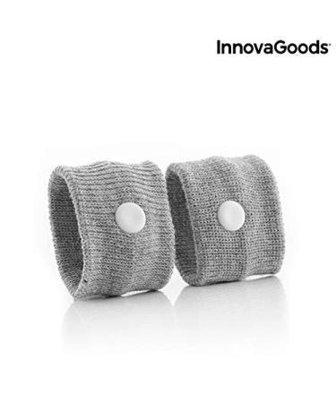 Innovagoods Anti-Nausea Bracelet - Natural Relief with Nei Kuan Nona Pressure Point | Pack of 2 | Compact & Light Design for Travel - Buy Online on GoSupps.com
