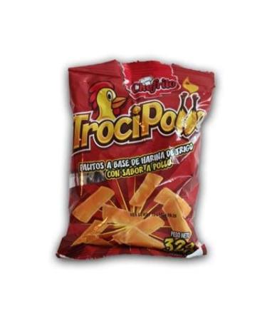 Trocipollo Chefrito Chicken Flavor Chips - 12 Bags (32g each) - Buy Online on GoSupps.com