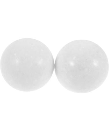 Gleavi Gymnastics Stress Ball | Hand Massage Metal Balls for Wrist Exercise | Reusable Jade White Fitness Marble - Buy Online on GoSupps.com