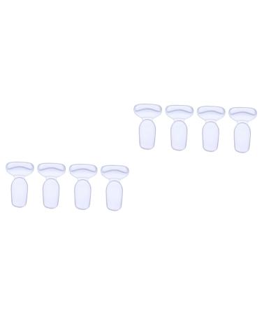 Healvian 4 Pairs Shoe Inserts Foot Prevention Foot Stickers for Heels Toe Protectors Patches Anti-wear Foot Stickers Follow up Damping Women's
