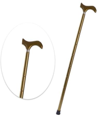 Wooden Walking Sticks Wooden Cane Elderly Supplies Non Slip Walking Stick Long Handles Cane Faucet Helping Staff Trekking Pole Yellow Yellow Practical Mobility Aid for Elderly Seniors &