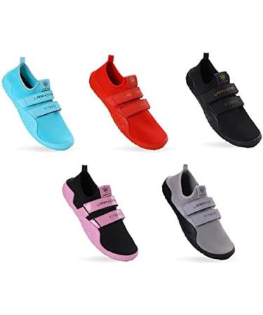 Black Deadlift Shoes Cross-Trainer in Size 10.5-11 | Barefoot Minimalist Fitness Shoe - Buy Online on GoSupps.com