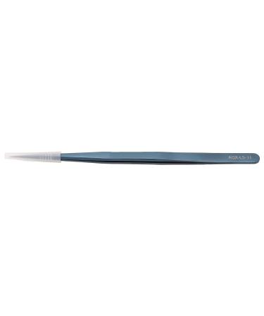 Accuracy Tweezer Portable Stable Tweezers for Cellphone PC Soldering Straight Pointed Tip Repair Aluminum Alloy (Blue) - Buy Online on GoSupps.com