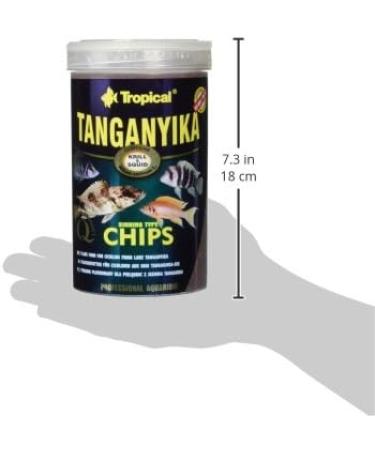 TROPICAL Tanganyika Chips Food for Aquariums 1000 ml - Buy Online on GoSupps.com