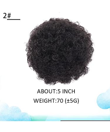 Buy Synthetic Buns Boy Wig | Afro Puff Hair Accessories for Ballerinas & Black Women - Ponytail FB12-2 - Buy Online on GoSupps.com