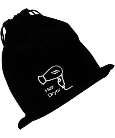 NOLITOY 4pcs Flannel Hair Dryer Bag Hair Dryer Travel Bag Hair Dryer Storage Bag for Hair Dryer Hair Dryer Bag for Travel Curling Iron Travel Bag Travel Drawstring Bag Makeup Brush Bag 26.00X23.00X0.50CMx4pcs Blackx4pcs - Buy Online on GoSupps.com