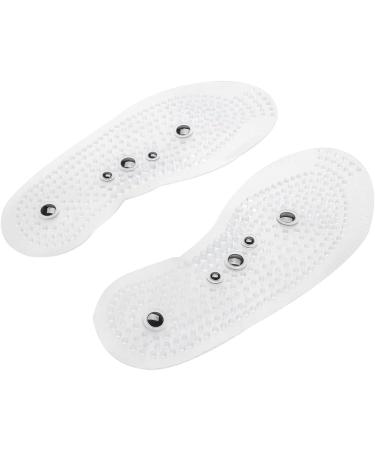 Buy Verdant Touch Magnetic Shoe Pads - Magnet Therapy Silicone Insoles Anti-Fatigue Massage Pads for Shoes Transparent Size L - International Shipping Available - Buy Online on GoSupps.com