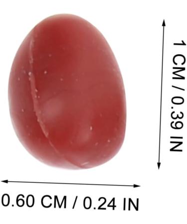 4pcs Artificial Red Beans Photography Props Realistic Red Beans Realistic Faux Beans Simulation Beans Fake Cherries Fake Strawberries Artificial Beans Model Fake Beans Nut Food Pvc Redx4pcs 1x0.6cmx4pcs - Buy Online on GoSupps.com