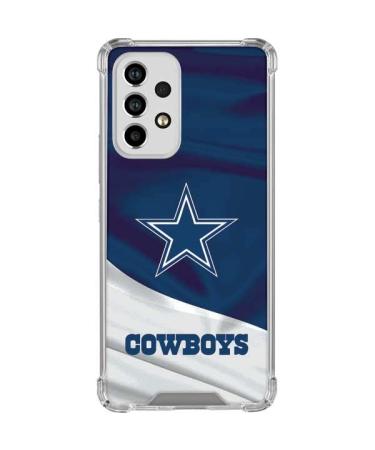Skinit Clear Phone Case Compatible with Samsung Galaxy A53 5G - Officially Licensed NFL Dallas Cowboys Design