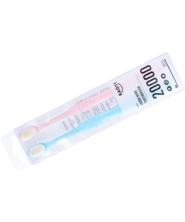 Minkissy 6-Pack Nylon Toothbrush Set | Anti-Slip Portable Oral Hygiene | Small Head Design for Pregnant Women | Antimicrobial Tooth Care - Buy Online on GoSupps.com