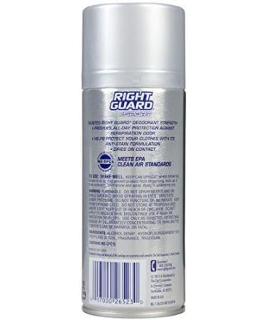 Right Guard Sport Aerosol Deodorant 8.5 oz - 2 Pack | Fresh Scent - Buy Online on GoSupps.com