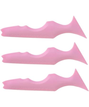FOMIYES Eyeliner Guide Template 12 Pcs Silicone Beauty Ruler Molde De Para Resina Winged Eyeliner Stencil Eyebrow Template 15X4.15CMx4pcs Pink-2x4pcs - Buy Online on GoSupps.com