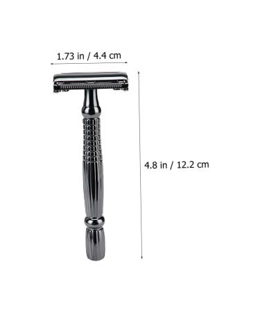 FOMIYES Manual Safety Razor Set | Premium Metal Hand Razor for Beard Shaving | Double Edge Shaving Cutter for Men - International Shipping Available - Buy Online on GoSupps.com