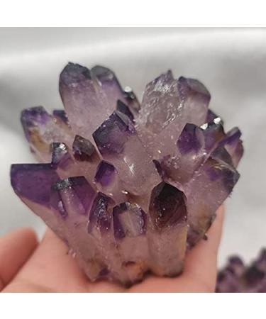 Natural Crystal Rough Natural Amethyst raw Stones Quartz Minerals Gemstone Remove Negative Beautiful (Size : 300-400g) (Size : 600-700g) - Buy Online on GoSupps.com