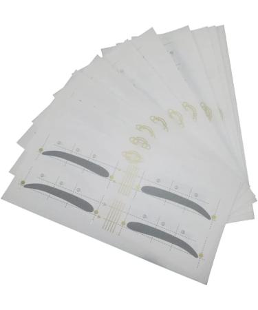 MAGICLULU 36 Pcs 48 Eyebrow Card Eyebrow Tracer Eyebrow Stencil Kit Eyebrow Grooming Stencils Non Woven Quick - Buy Online on GoSupps.com