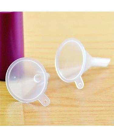 Enslz 50ml Refillable Clear Glass Luxury Spray Perfume Bottle Empty Atomizer Bottle Makeup Tool 2pcs free Funnel Filler (Gold) - Buy Online on GoSupps.com