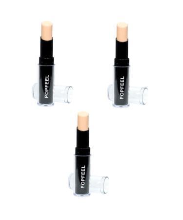 3pcs Cosmetics Concealer Blemish Concealer Makeup Concealer Foundation Marks 1 ml (Pack of 1) As Shownx3pcs