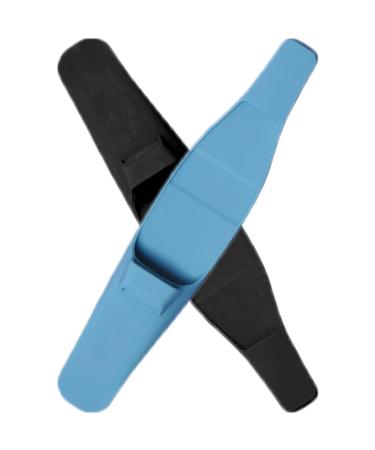 Mobestech 2st razor cover razor protection made of leather m quina de afeitar para homebreader rice-ledge cover razor protective bag razor storage bag kieselgel man household 25.6x5.5cm sorted color