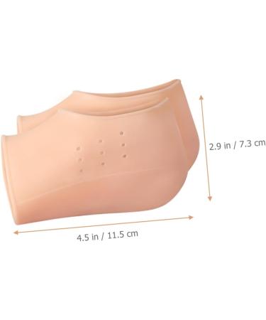 Shop NOLITOY Height Increasing Insole Strips - 4 Pairs Breathable Silicone Heel Pads for Men & Women - Buy Online on GoSupps.com