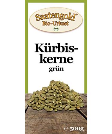 Buy Organic Green Pumpkin Seeds 500g | Vegan Gluten-Free & Natural Products - Seed Gold - Buy Online on GoSupps.com