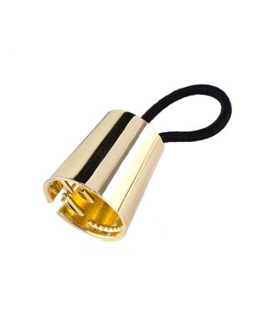 2 Pieces Metal Hair Cuff & Ponytail Holder - Punk Elastic Hair Bands for Thick Hair | Gold & Silver Hair Tie Accessories - Buy Online on GoSupps.com