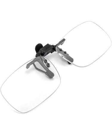Buy HHCC Portable Reading Glasses - 2 Pieces with Clip Transparent Lens Anti-Blue Light +1.00 to +3.00 Diopters - International Shipping Available - Buy Online on GoSupps.com