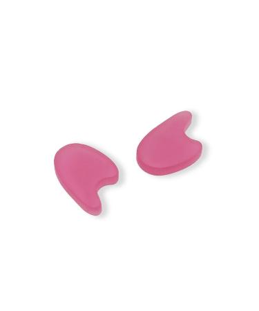 BALLET ROCKS Scented Teeny Bumperz Pointe Shoe Toe Pads Made from Medical Grade Silicone Gel Pack of 2 Pads to Prevent Toes from Rubbing Against Each Other Strawberry Pink
