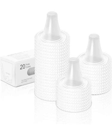 100 Pack Ear Thermometer Covers Replacement Probe Cover Tips Lens Filters Refill Caps for All Braun Models Digital Thermometers Disposable Covers OFF-White - Buy Online on GoSupps.com
