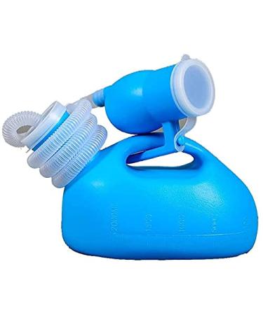 Men with 1.6M Long Tube Urinal Urine Collection Containers Deodorant Potty for Paralyzed Bedridden Elderly and Outdoor Car Camping Outing (Color : Blue)