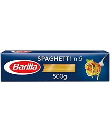  Epicerie sal e Barilla Spaghetti N 5 500 g Pack of 4 - Buy Online on GoSupps.com