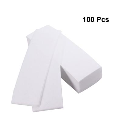 PopetPop 100 Wax Strips - Body & Face Waxing for Eyebrows Bikinis & More | High-Quality Beeswax Strips for Smooth Skin - Buy Online on GoSupps.com