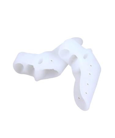 1 Pair Dividers Foot Separator Splint for Bunion Relief | Gel Cushions & Hammer Toe Straighteners - White - Buy Online on GoSupps.com