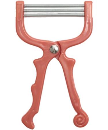 Portable Face Hair Removal Kit with Eyebrow Razor & Tweezer Spring Hair Remover for Unwanted Lip Chin Face Neck Hair - Buy Online on GoSupps.com