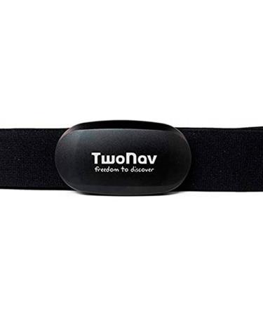 TwoNav Puls metro Chest Monitor - Black | Accurate Heart Rate Tracking for Fitness - Buy Online on GoSupps.com