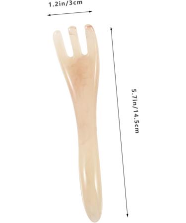 Fomiyes 5-in-1 Scratching Ridge Hair Massager & Scalp Clipper Stress Relief Gua Sha Head Massage Tool - Buy Online on GoSupps.com