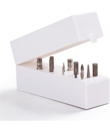 Nail Drill Bits Holder 30 Holes Drill Bits Organizer Container 30 Holes Manicure Tools Nail storage container - Buy Online on GoSupps.com