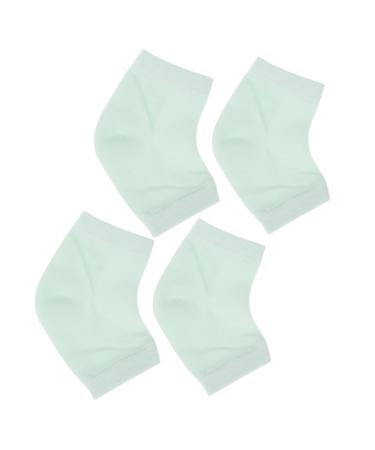 minkissy 2 Pairs High Heels for Men Socks for Men Plantar Socks Heel Socks Heel Sleeve Silicone Foot Heel Anti-Crack Socks Gel Socks Moisturizing Gel Socks Socks Toe Socks