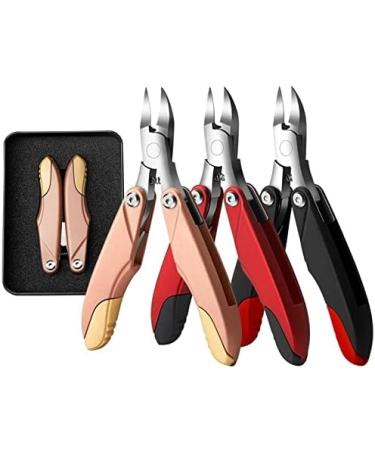 HCHGJKN Nail Clippers Fold Nail Art Cuticle Nipper Edge Cutter Manicure Scissor Plier Portable Tool Pedicure Toenail(Rose gift box) - Buy Online on GoSupps.com