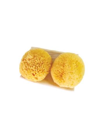 Classic Sea Pearls Reusable Sea Sponges - 2 Medium Size Classic Medium