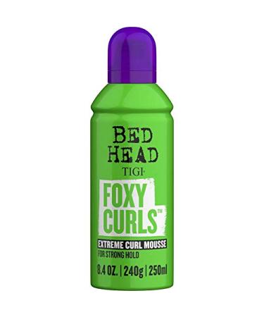 Bed Head by TIGI Foxy CurlsTM Curly Hair Mousse for Strong Hold 8.4 oz (Pack of 2)